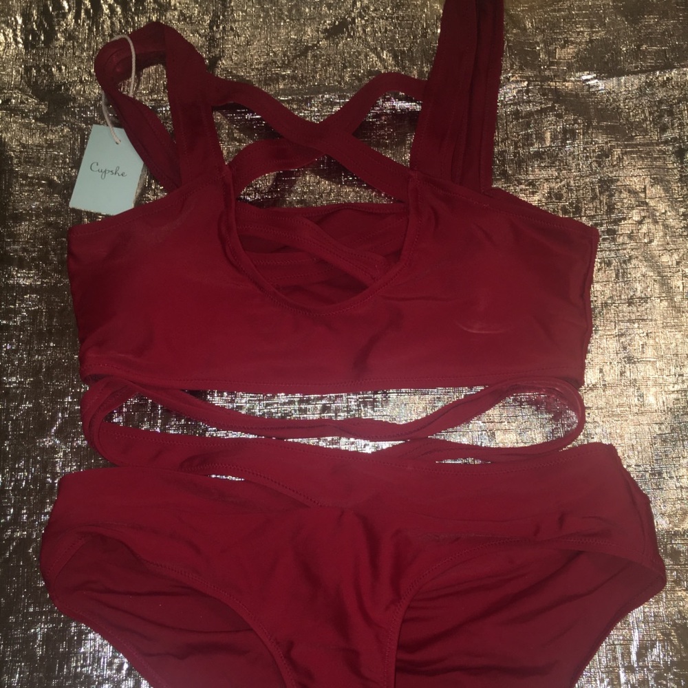 STRAPPY BIKINI SET